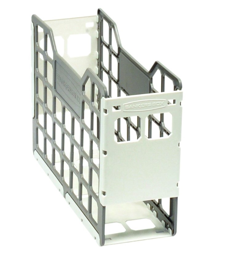 [BB-SE-CNT-WHT] Slatted Econo Container - White Plastic        