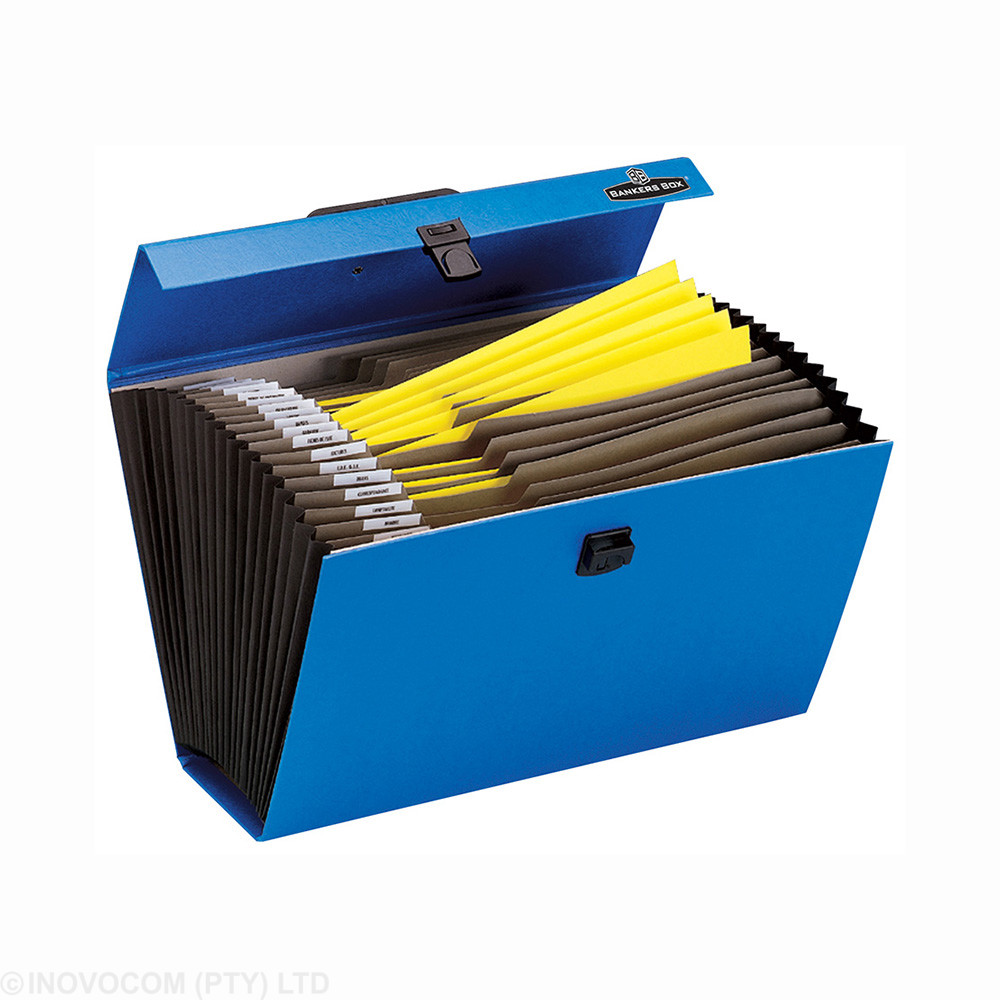 [9352201] Handifile Expanding Organiser- Blue