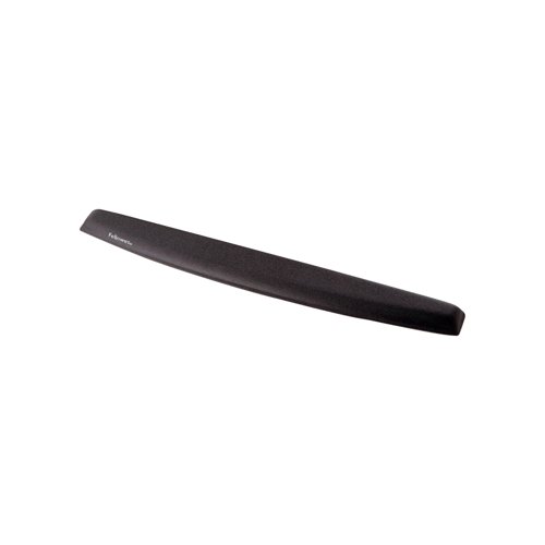 [9178201] Memory Foam Keyboard Wrist Support - Black