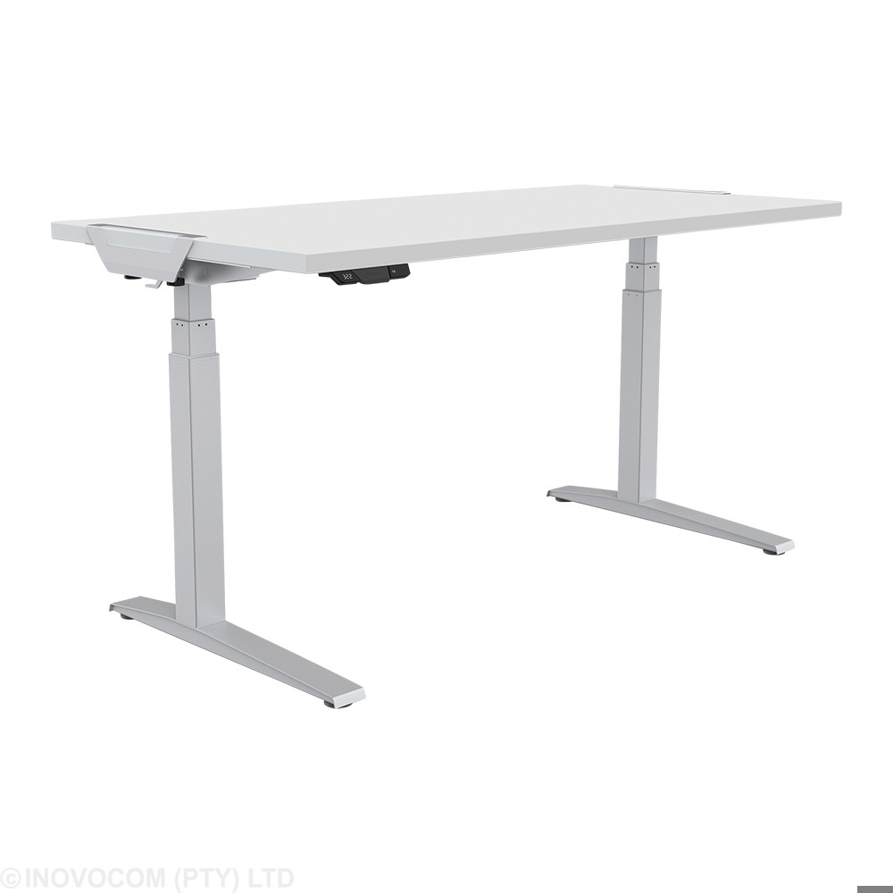 [9747001] Levado Height Adjustable Desk White 