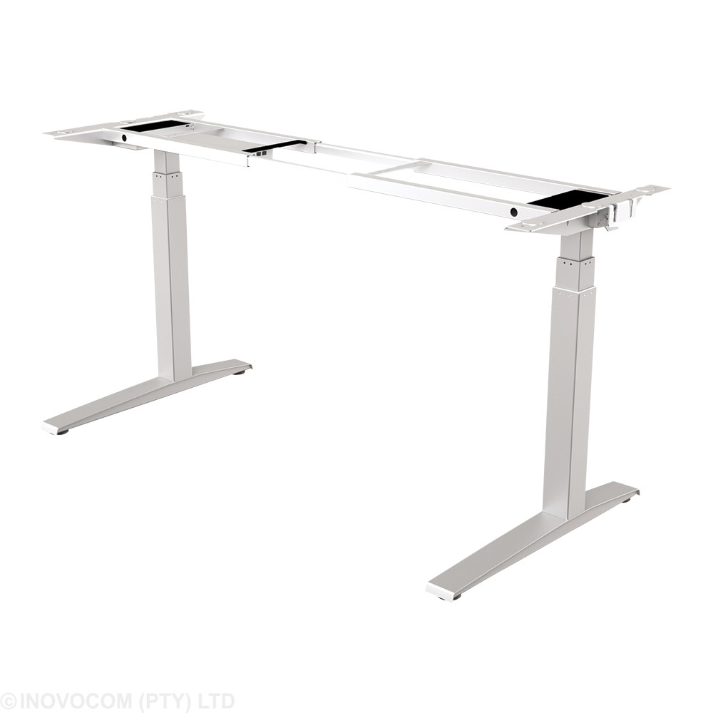 [9708601] Levado Height Adjustable Desk Silver 