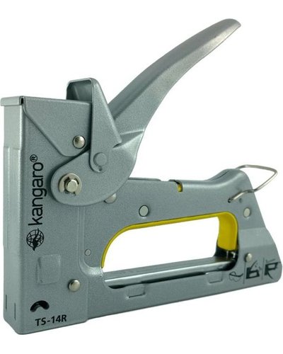 TS-14R Gun Tacker Yellow/Silver
