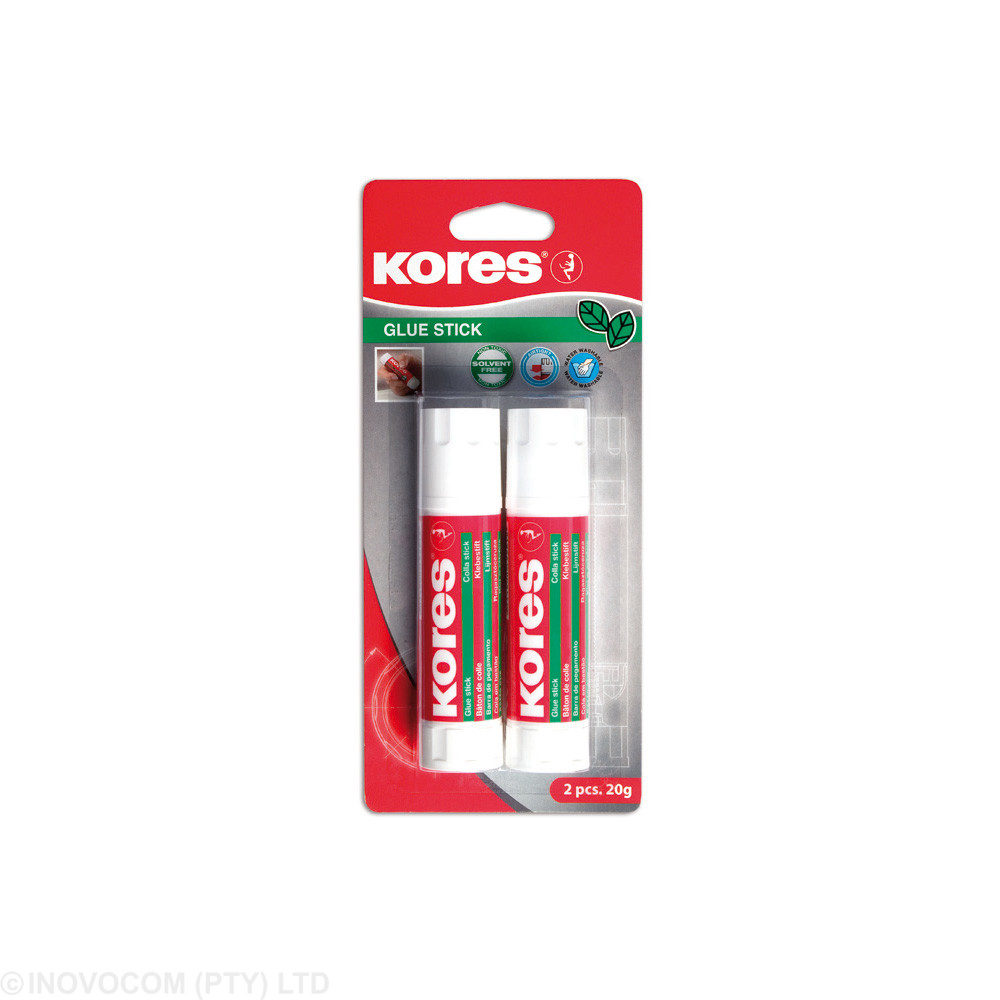 [KOR-A-12822] Glue Stick 2 x 20g Blister 