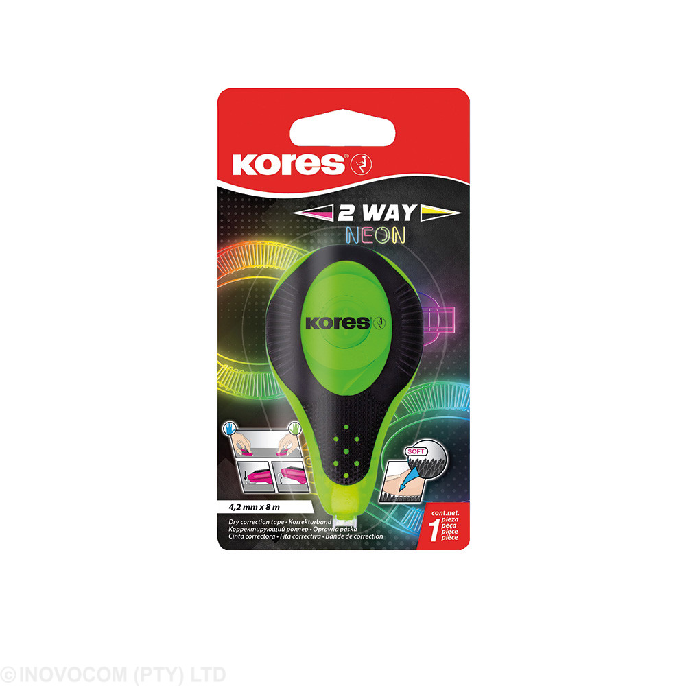 [KOR-EC-84321] 2 -Way Correction Tape 4,2mm x 8m Blister x 1 