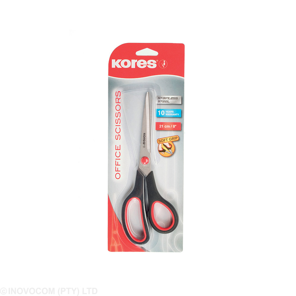 [KOR-CSM-35210] Office Soft Grip Scissors  210mm 
