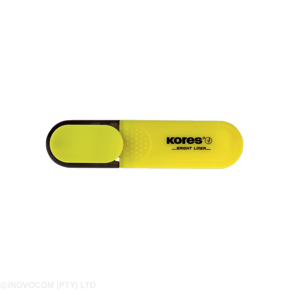 [KOR-HL-36101] Bright Liner Plus - Chisel Tip - Yellow