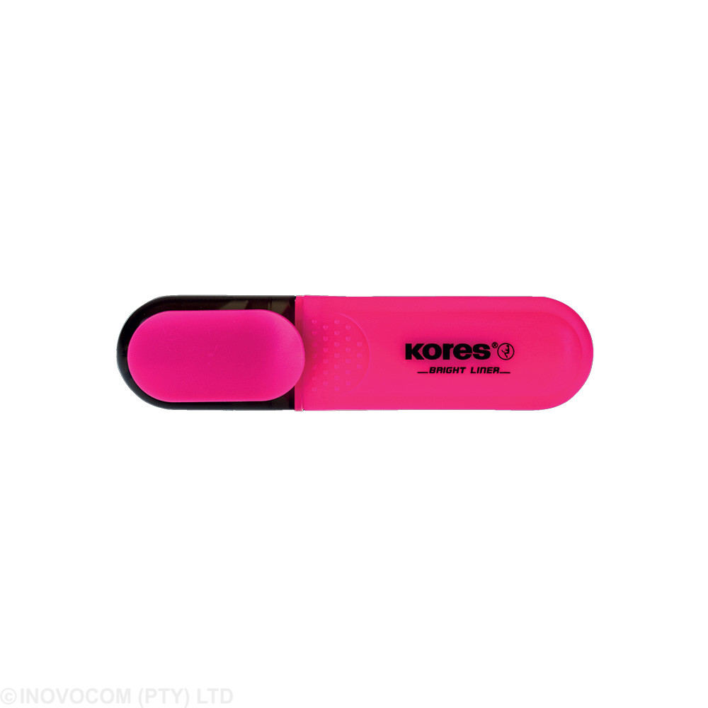 [KOR-HL-36102] Bright Liner Plus - Chisel Tip - Pink