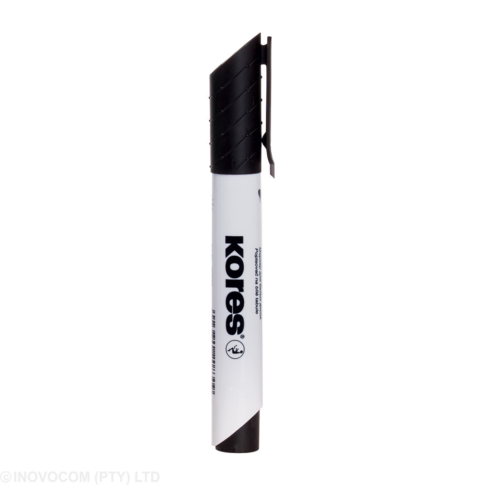 [KOR-WB-20830] K-Marker Whiteboard Marker - Bullet Tip Black