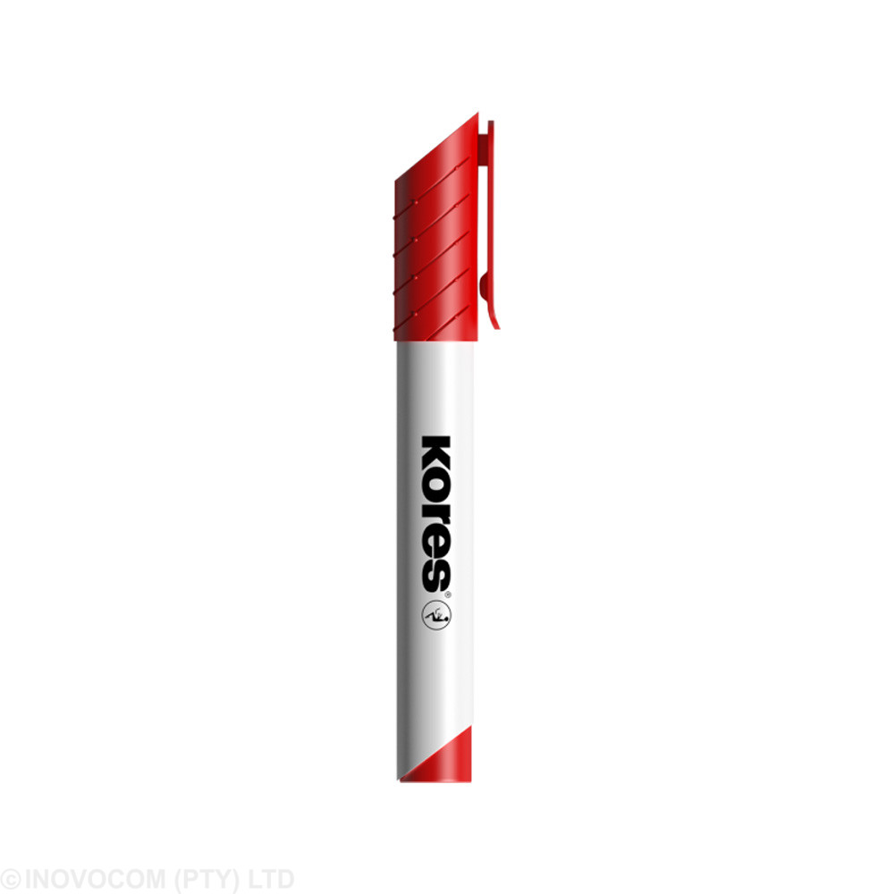 [KOR-WB-20837] K-Marker Whiteboard Marker - Bullet Tip Red