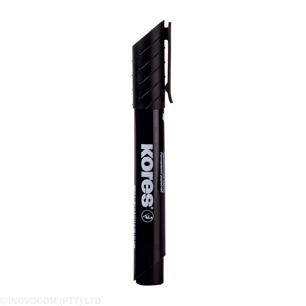 [KOR-PM-20930] K-Marker Permanent Marker - Bullet Tip - Black