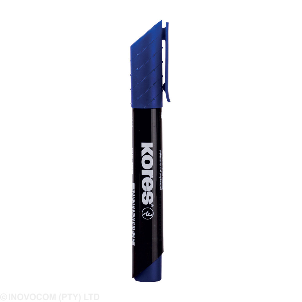 [KOR-PM-20933] K-Marker Permanent Marker - Bullet Tip - Blue