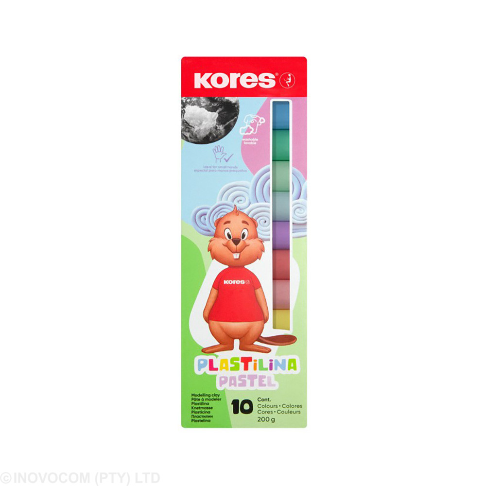 [KOR-CPCL-34016] Modelling Clay 200g PASTEL COLOURS