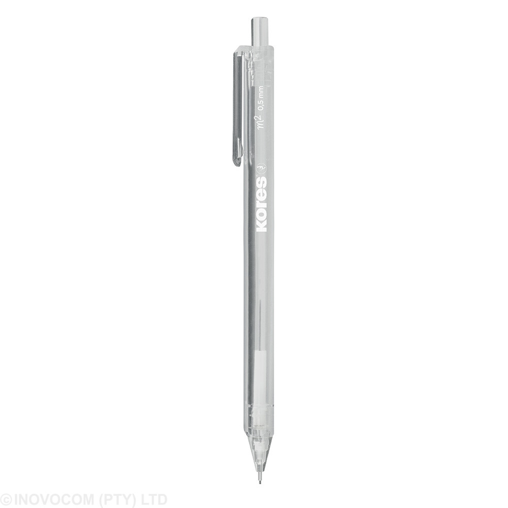 [KOR-GPW-99153] M1 Mechancial Clutch Pencil 0,5mm HB  Clear Barrel