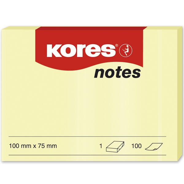 [KOR-NCI-46100] Pastel  100 x 75mm adhesive notes / 100 sheets