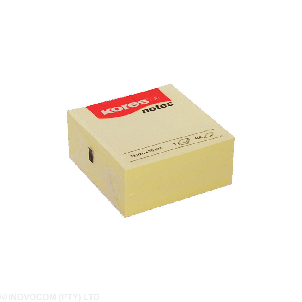 [KOR-NCI-46074] Pastel Yellow Cubo 75 x 75mm/ 450 sheets 