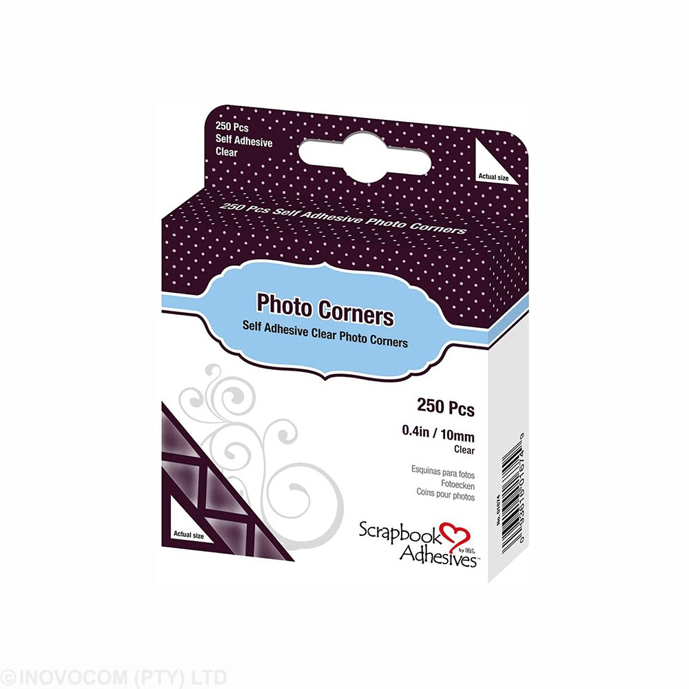 [SCR_3L01674] Photo Corner - Clear. 250 corners