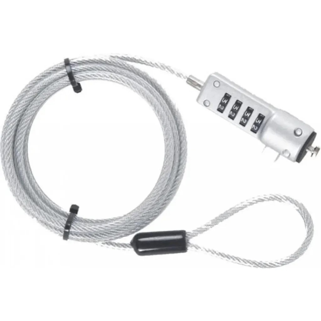 [LKCP-6931] Mecer 4-Dial Notebook Nano Cable Lock.