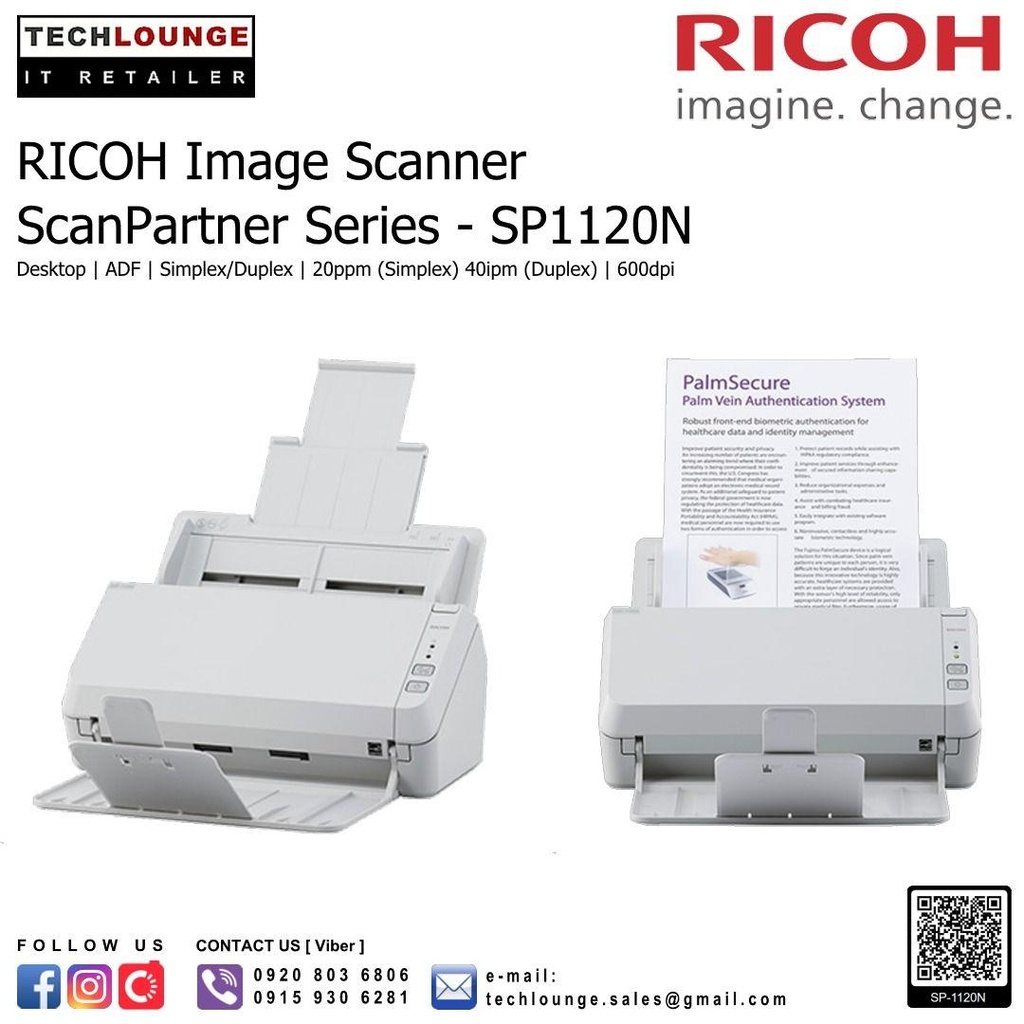 [PA03811-B001] ScanPartner SP-1120N  