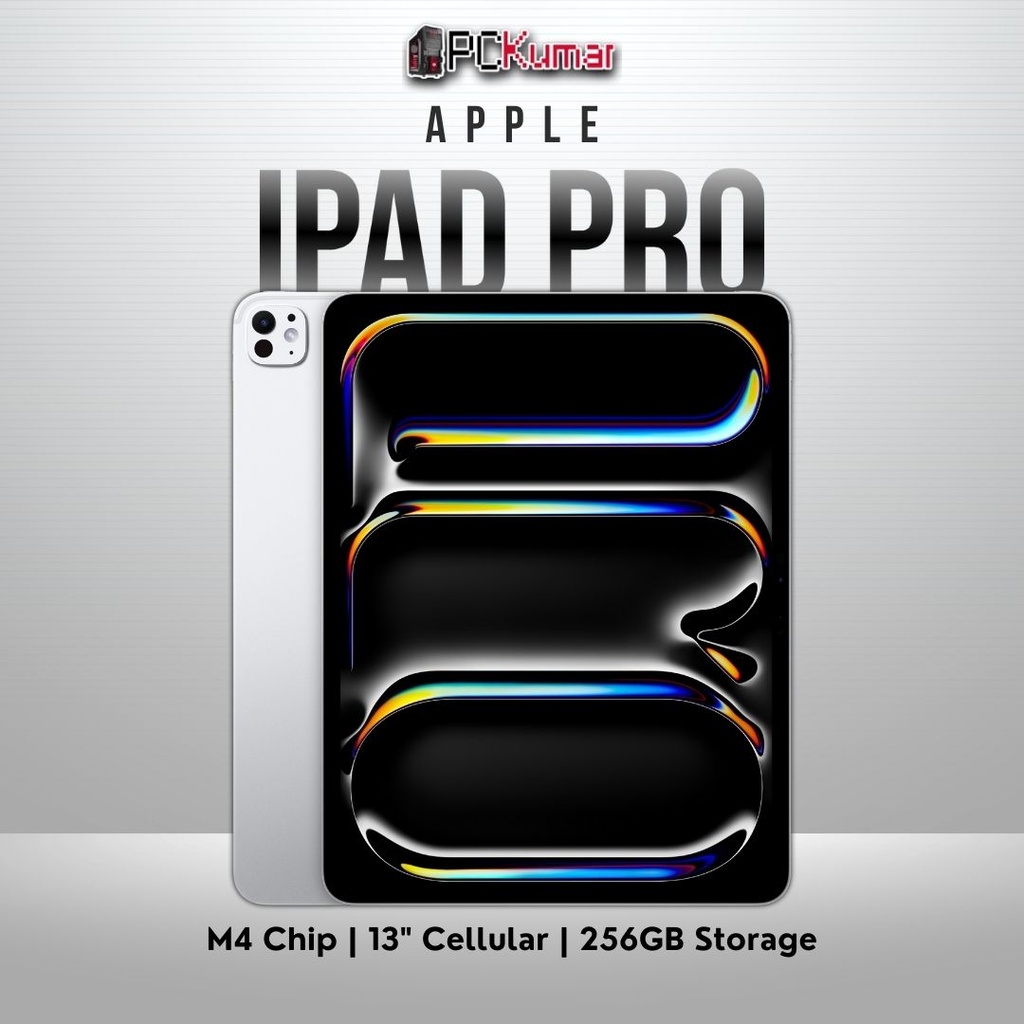 [MDYK4QA_A] 13-Inch Ipad Pro M5 Wi‑Fi 256Gb With Standard Glass - Silver