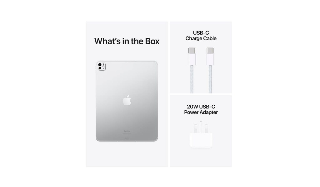 [MVX33QA_A] 13-Inch Ipad Pro M4 Wifi 256Gb With Standard Glass - Silver