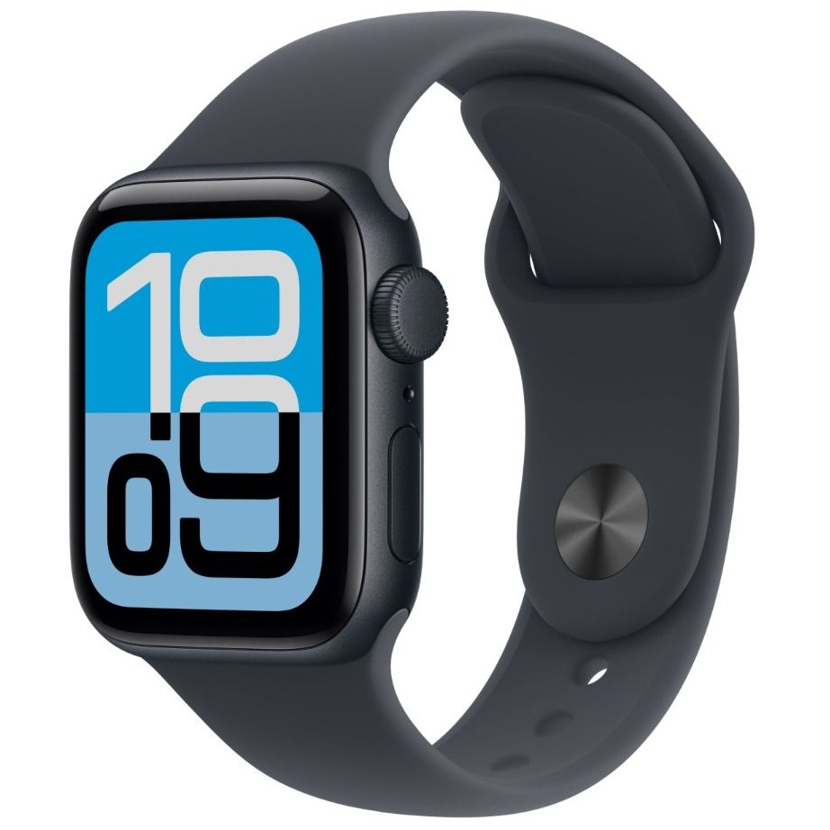 [MEH94AF_A] Apple Watch Se 3 Gps 40Mm Midnight Aluminium Case With Midnight Sport Band - S/M