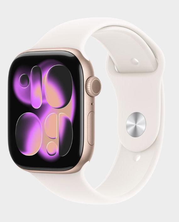 Apple Watch Series 11 Gps 42Mm Rose Gold Aluminium Case With Ligth Blush Sport Band - S/M