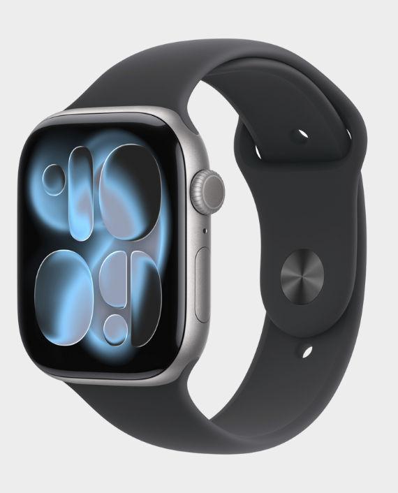 [MEV44AF_A] Apple Watch Series 11 Gps 46Mm Space Grey Aluminium Case With Black Sport Band - M/L