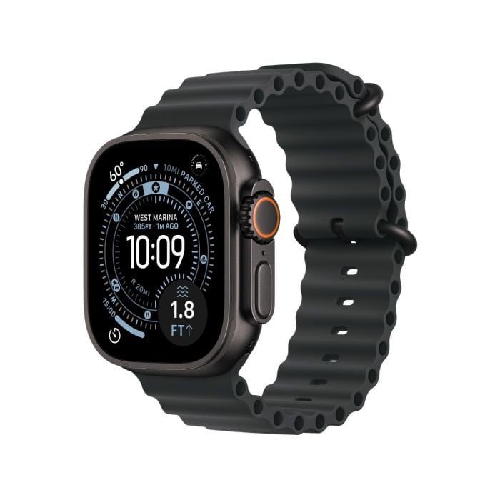 [MF0J4AF_A] Apple Watch Ultra 3 |  Gps + Cellular 49Mm | Black Titanium Case With Black Ocean Band