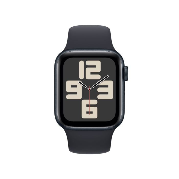 [MXE93QA_A] Apple Watch Se Gps 40Mm Midnight Aluminium Case With Midnight Sport Band - M/L