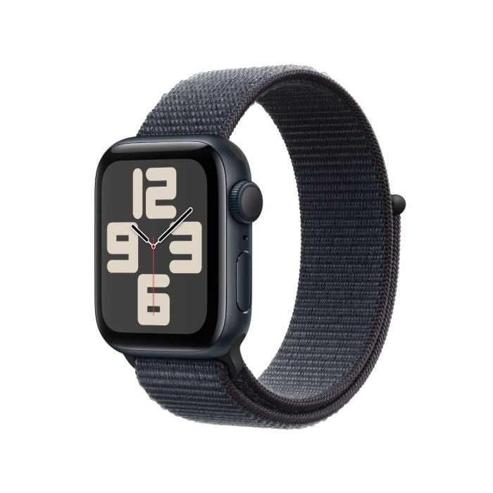 Apple Watch Se Gps 44Mm Midnight Aluminium Case With Ink Sport Loop