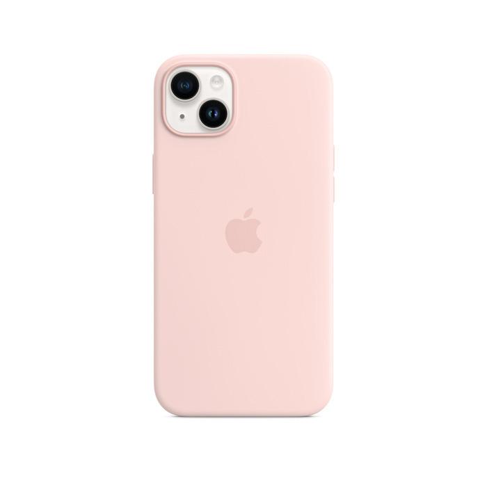 [MW523ZM_A] Iphone 14 Plus Silicone Case With Magsafe - Chalk Pink