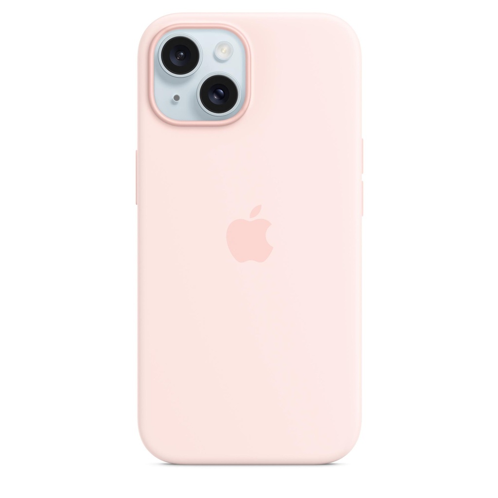 [MXPH3ZM_A] Iphone 15 Silicone Case With Magsafe - Light Pink