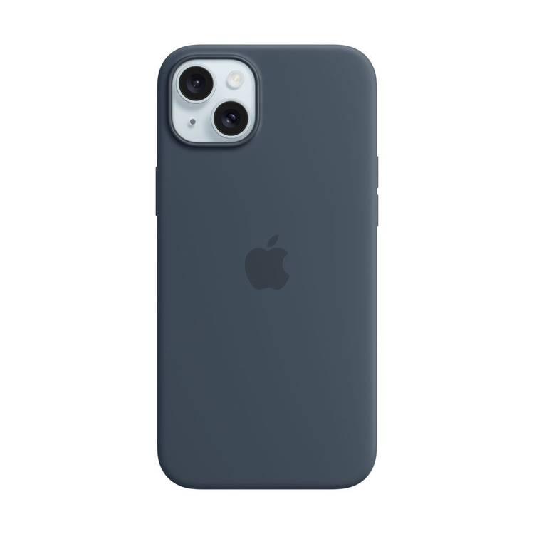 Iphone 15 Plus Silicone Case With Magsafe - Storm Blue