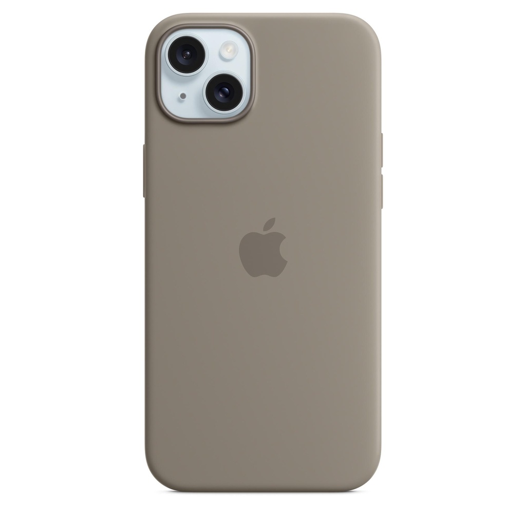 [MXQU3ZM_A] Iphone 15 Plus Silicone Case With Magsafe - Clay