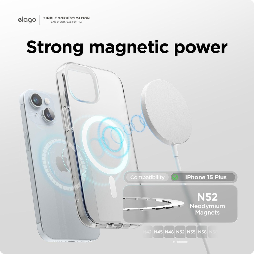 [MXRL3ZM_A] Iphone 15 Plus Clear Case With Magsafe