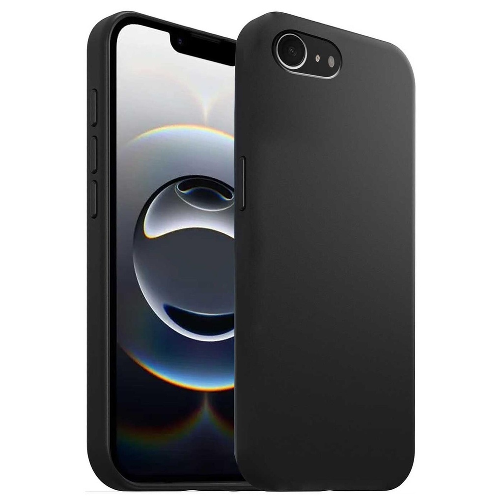 [MD3N4ZM_A] Iphone 16E Silicone Case – Black