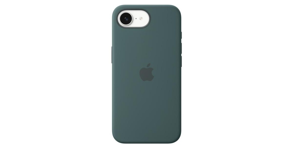 [MD3X4ZM_A] Iphone 16E Silicone Case – Lake Green