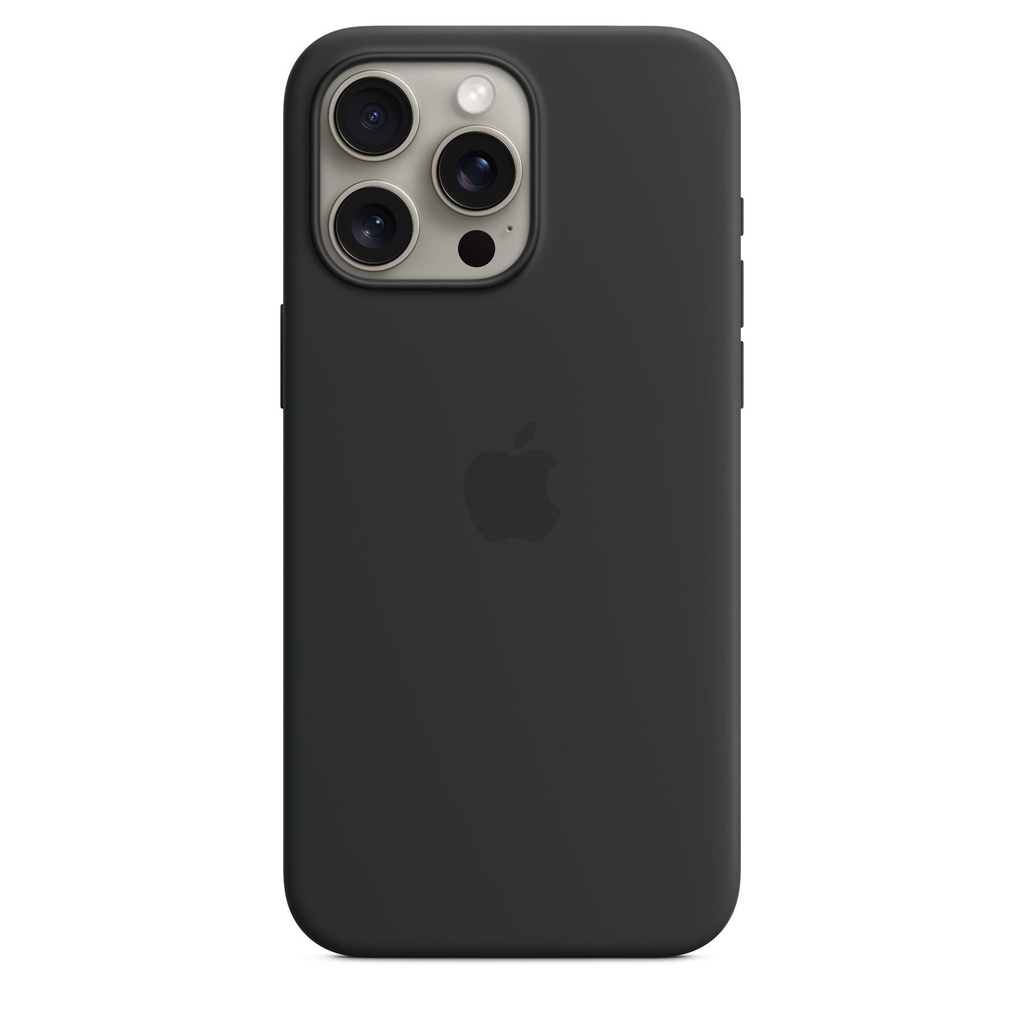 [MT1A3ZM_A] Iphone 15 Pro Silicone Case With Magsafe - Black