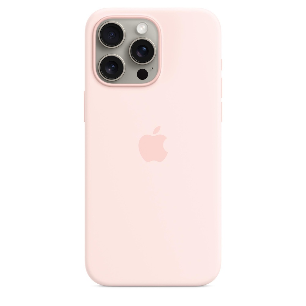 [MT1U3ZM_A] Iphone 15 Pro Max Silicone Case With Magsafe - Light Pink