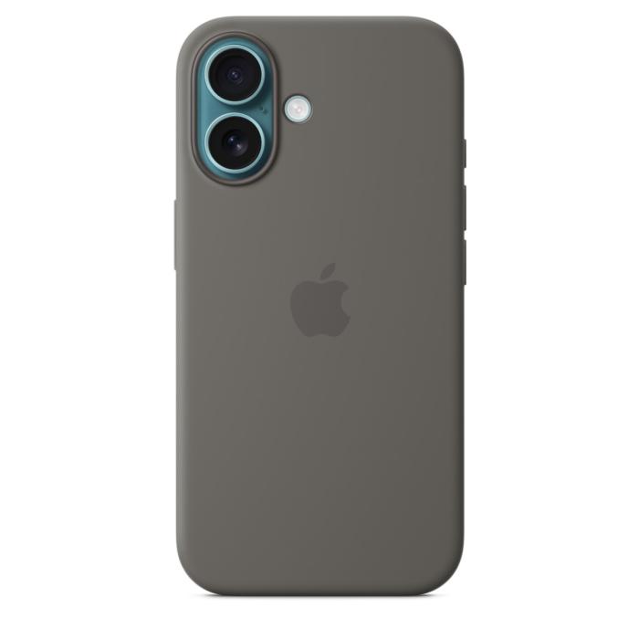 [MYY33ZM_A] Iphone 16 Silicone Case With Magsafe - Stone Gray