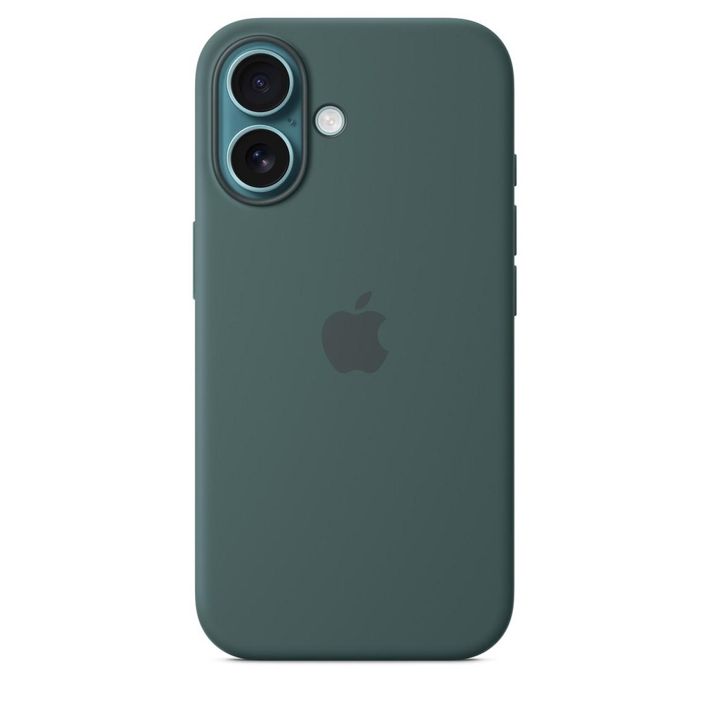 [MYY83ZM_A] Iphone 16 Silicone Case With Magsafe - Lake Green