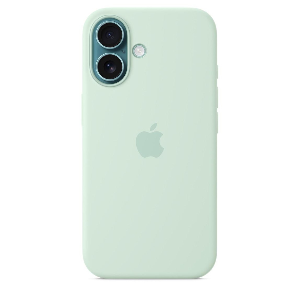 [MDGP4ZM_A] Iphone 16 Silicone Case With Magsafe - Aquamarine