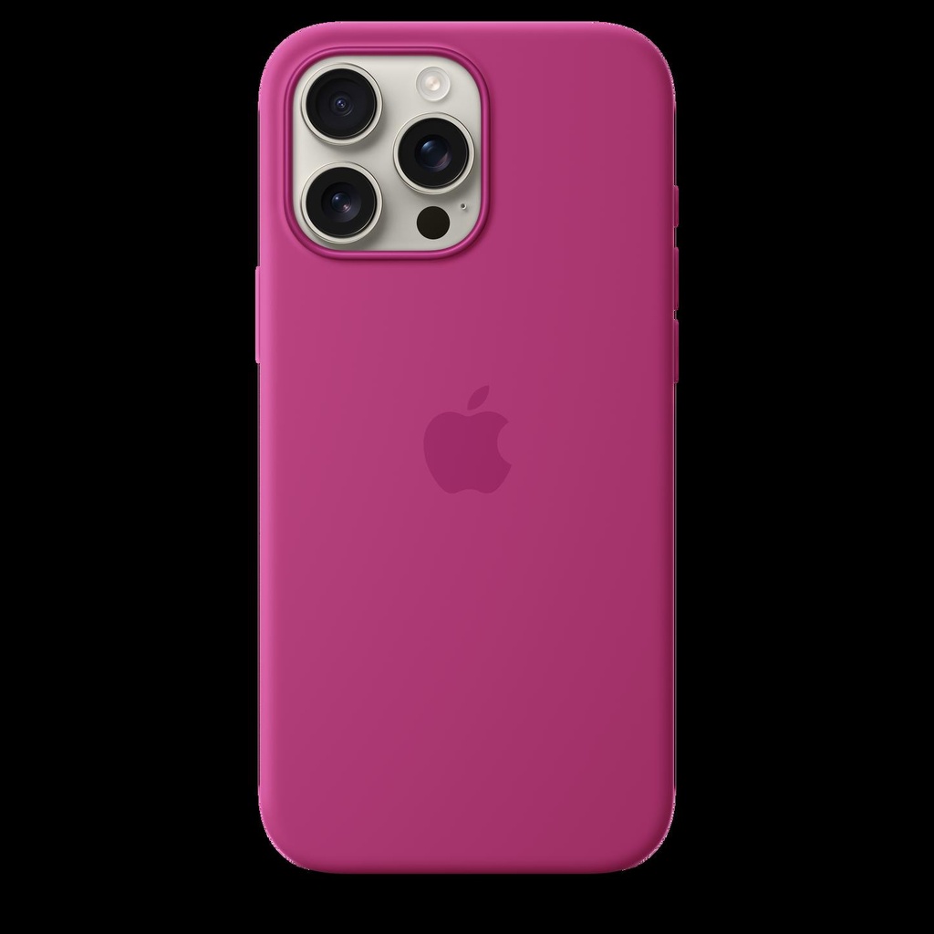 Iphone 16 Pro Max Silicone Case With Magsafe - Fuchsia