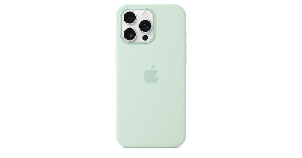 Iphone 16 Pro Max Silicone Case With Magsafe - Aquamarine