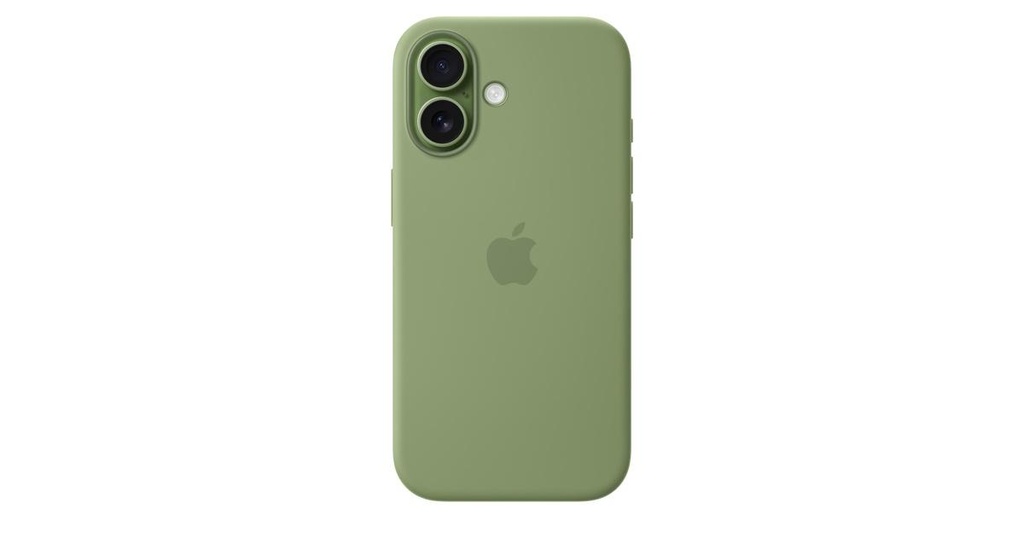 [MGEX4ZM_A] Iphone 17 Silicone Case With Magsafe - Light Moss