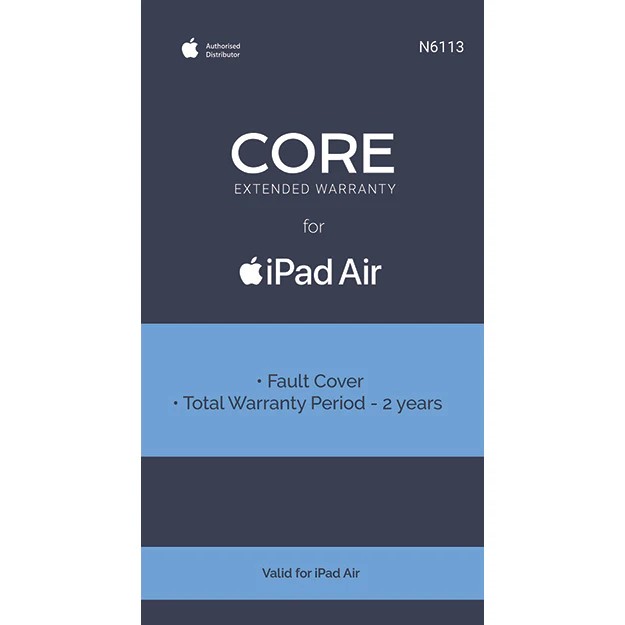 [N6113] Extended Warranty: Ipad Air