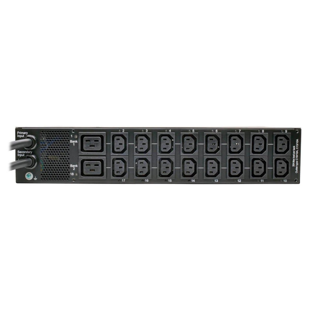[PDUMH32HVATNET] 7.7kW Single-Phase Switched Automatic Transfer Switch PDU