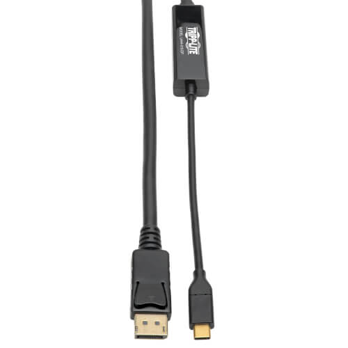 [U444-010-DP] USB-C to DisplayPort Active Adapter Cable (M/M), 4K 60 Hz, 10 ft. (3.1 m)