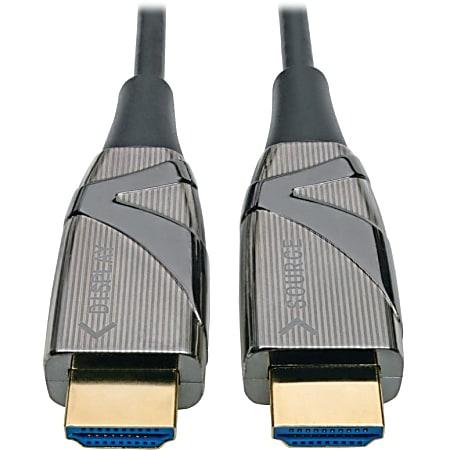 [P568-50M-FBR] 4K HDMI Fiber Active Optical Cable (AOC) - 4K 60 Hz, HDR, 4:4:4 (M/M), 50 m