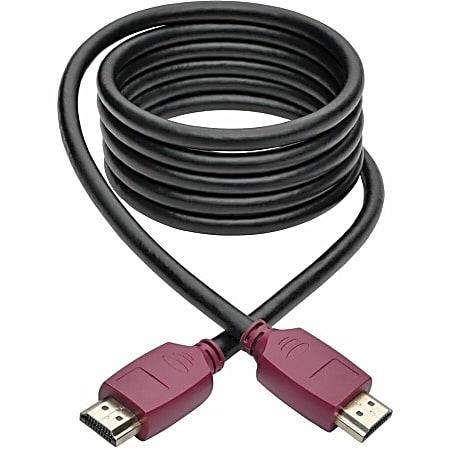 [P569-006-CERT] 4K HDMI Cable with Ethernet (M/M) - 4K 60 Hz, Gripping Connectors, 6 ft.